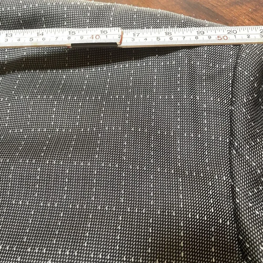 VTG BRIONI Augusto 100% Silk Blazer Jacket Sz 46 R Grey Luxury Tweed Sport Coat